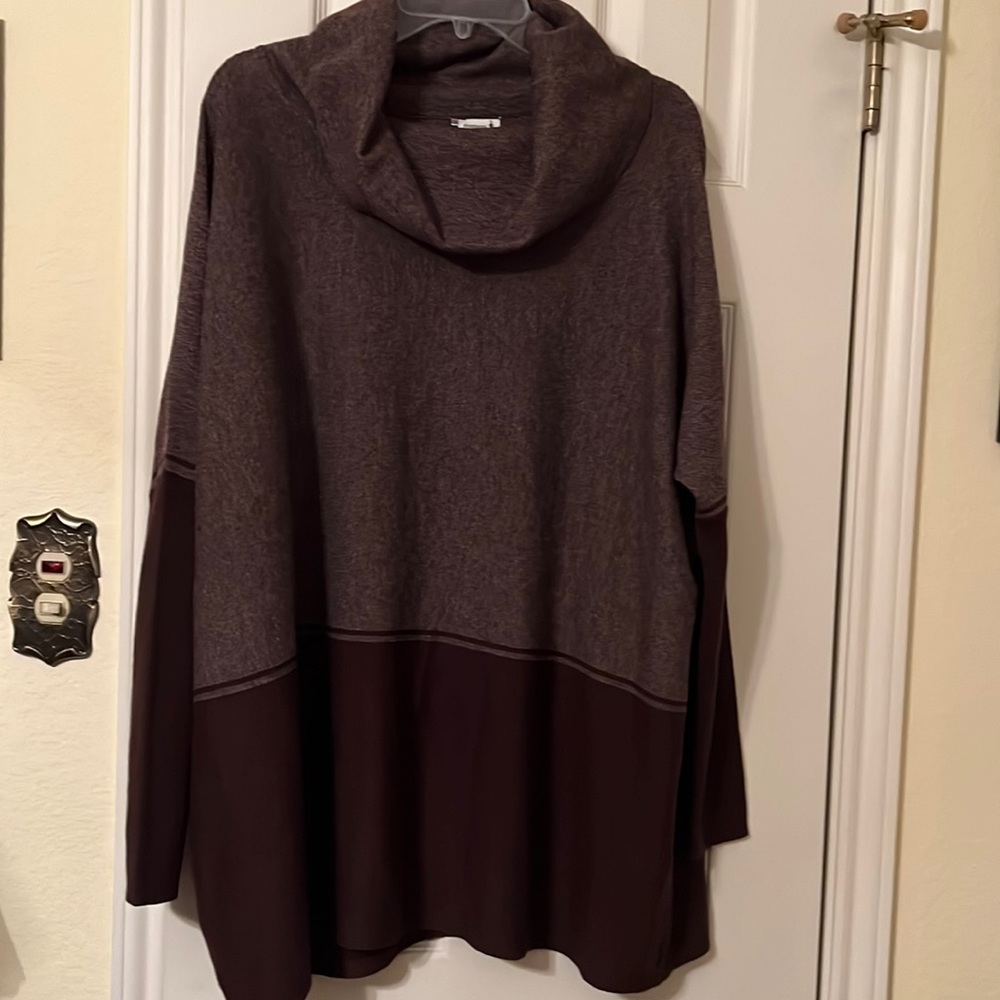 Smartwool NWOT Edgewood Poncho Sweater Size L